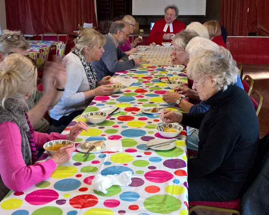 Aldborough lent lunch