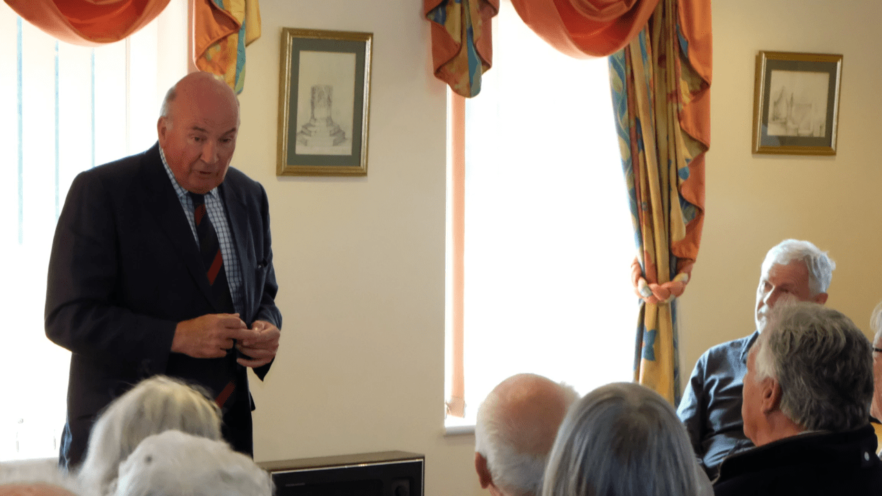 Successful talk by Lord&nbsp;Dannatt