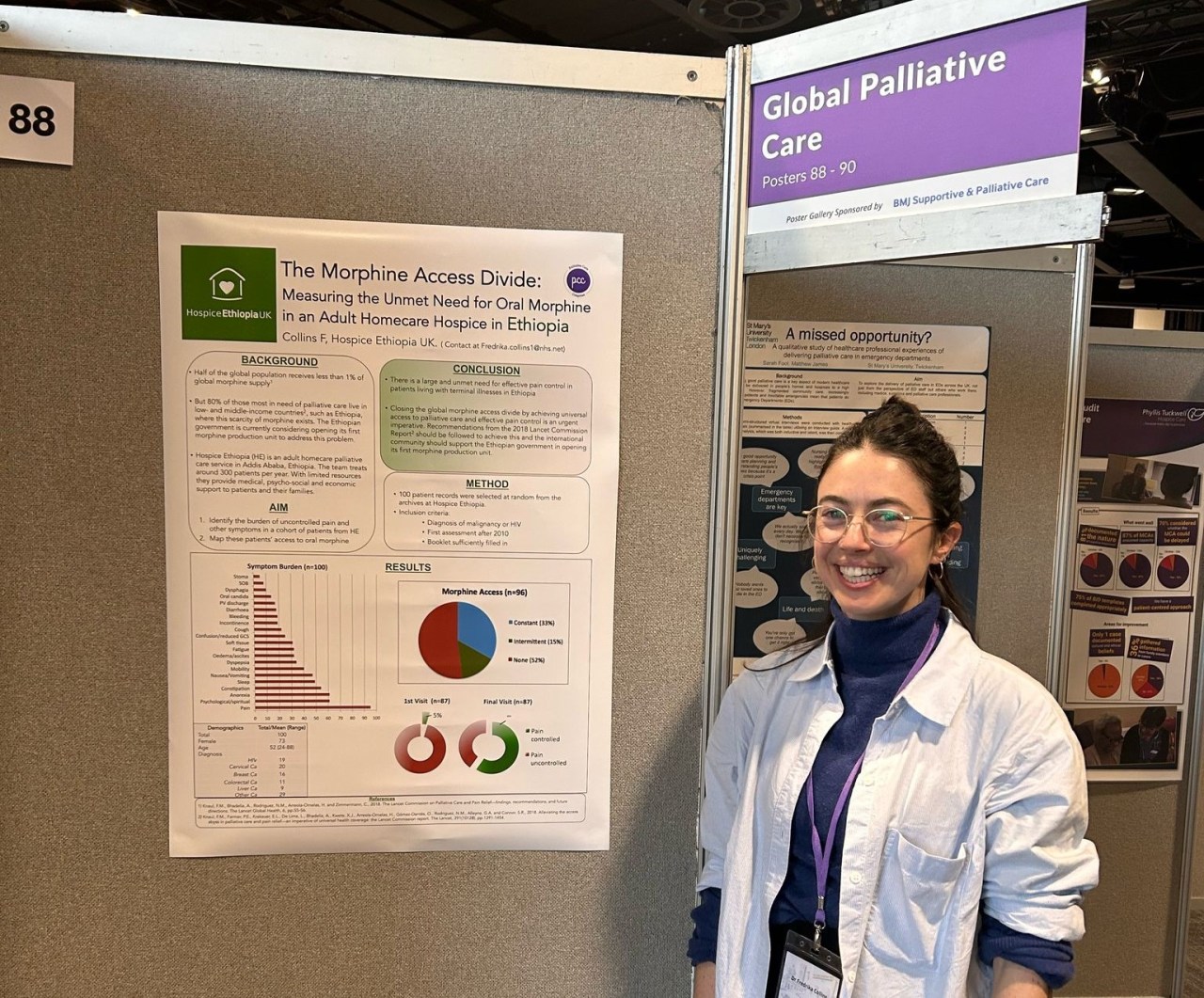 Freddie Collins attends Palliative Care&nbsp;Congress